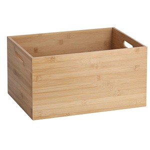 4003368133423 - Multifunktionsbehälter für Kleinteile Bambus Aufbewahrungsorganizer Zeller