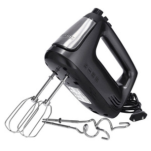 4008146028076 - SEVERIN Handmixer HM 3832 - hand mixer - grey metallic black stainless steel - 400 W
