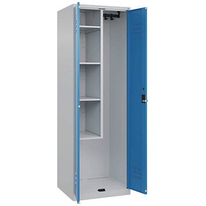 CP Putzmittelschrank Classic Plus 080100-00 S10004 lichtblau, lichtgrau 60,0 x 50,0 x 185,0 cm, aufgebaut, 1 St.