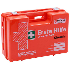 4011166211052 - Erste-Hilfe-Koffer Pro Safe Chemie DIN 13157 + Erweiterung orange