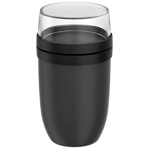 MEPAL Isolier-Speisebehälter Thermo-Lunchpot Ellipse nordic black 0,5 l, 1 St.