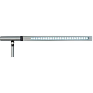 4002390075350 - Schreibtischlampe MAULrubia 82015 LED dimmbar mit USB-Ladeanschluss mit Standfuß silber schwarz 4002390075350 Maul 4002390075350 - Schreibtischlampe MAULrubia 82015 LED dimmbar mit USB-Ladeanschluss mit Standfuß silber schwarz 4002390075350 Maul
