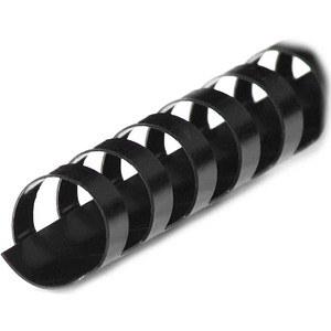 4250504520856 - 100 Kunststoffbinderücken schwarz für 105 Blatt 4250504520856 100 Stück