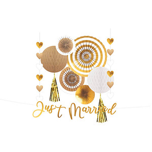 0194099074469 - Partydeko-Set gold Hochzeit 0194099074469 amscan 0194099074469 - Partydeko-Set gold Hochzeit 0194099074469 amscan