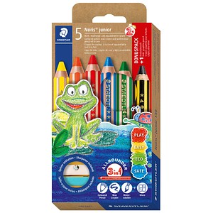 4007817166642 - STAEDTLER Noris® junior 140 Buntstifte farbsortiert 6 St 4007817166642 - STAEDTLER Noris® junior 140 Buntstifte farbsortiert 6 St