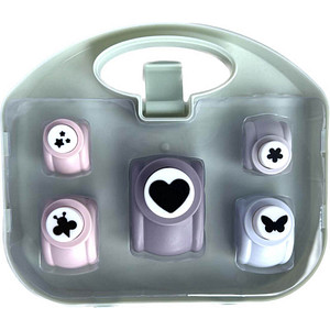 4251932325204 - 5er Koffer  Motivlocher Tiere 4251932325204 Handmade LULUBUG