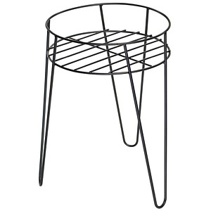 4001073006193 - Pflanzenständer GH 0640 Metall schwarz rund 280 x 400 cm 2 St 4001073006193 - Pflanzenständer GH 0640 Metall schwarz rund 280 x 400 cm 2 St