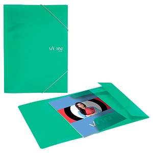 VON LEITZ Sammelmappe DIN A4 grün, 1 St.