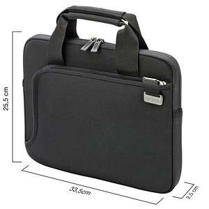 DICOTA Laptoptasche Laptop Sleeve SMART Kunstfaser schwarz D31180-RPET bis 33,8 cm (13,3 Zoll)