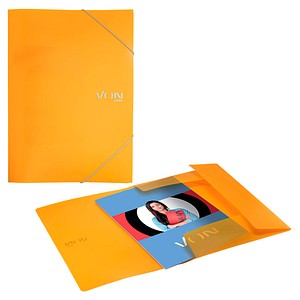 VON LEITZ Sammelmappe DIN A4 gelb, 1 St.
