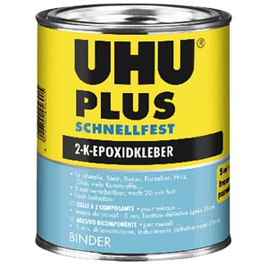3 Stück UHU Zweikomponentenkleber 45690 PLUS SCHNELLFEST, 885g 4026700456905 UHU 885 Gramm