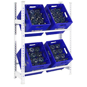 8435104962503 - Getränkekistenregal SIMONBOTTLE 2 8435104962503 weiß 800 x 300 x 1000 cm 8435104962503 Simonrack
