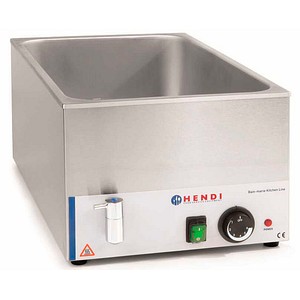HENDI Ranger mit Ablasshahn Eco-Line Bain Marie
