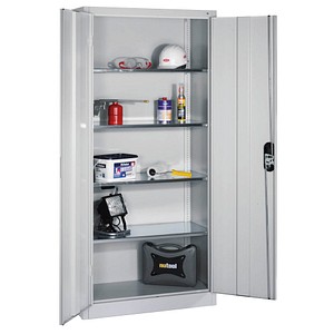 4064615149338 - Stahlschrank 8920-052 S10202 lichtgrau 930 x 400 x 1950 cm aufgebaut 4064615149338 C+P-Möbel 4064615149338 - Stahlschrank 8920-052 S10202 lichtgrau 930 x 400 x 1950 cm aufgebaut 4064615149338 C+P-Möbel