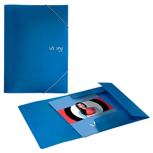 VON LEITZ Sammelmappe DIN A4 blau, 1 St.