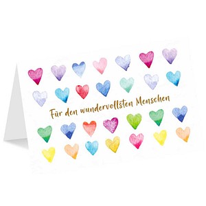 5055266203875 - LUMA Grußkarte Für den wundervollsten Menschen DIN B6 1 St