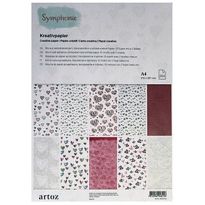 Transparentpapier Kreativpapier farbsortiert DIN A4 100,0 - 210,0 g/qm