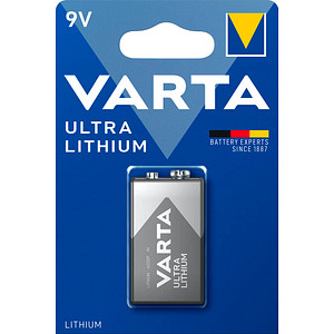 VARTA Batterie ULTRA LITHIUM E-Block 9,0 V