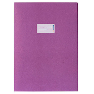 HERMA Heftumschlag glatt violett Papier DIN A4