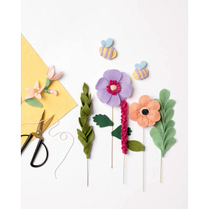 4001868103229 - Bastelfilz-Set Felt like Spring 18-tlg mehrfarbig 4001868103229 folia