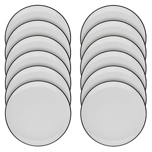 8680502091038 - 12 Teller Modest Black Lona grau 150 cm 8680502091038 12 Stück