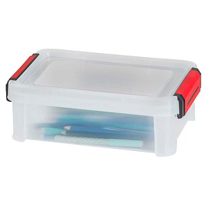 PAPERFLOW CLIP`N STORE Aufbewahrungsbox 2,5 l transparent 29,0 x 19,0 x 10,0 cm, 1 St.