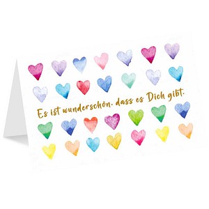 5060166155605 - LUMA Grußkarte Es ist wunderschön dass es Dich gibt LU2762 DIN B6 1 St