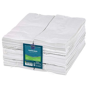 METRO PROFESSIONAL Faltenbeutel weiß 13,0 x 28,0 cm, 1.000 St.