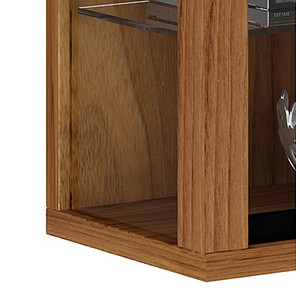 4051814336591 - Wandvitrine Vitrosa Mini mit LED-Beleuchtung 8 Einlegeböden 2 Flügeltüren B 590 x T 180 x H 910 mm Glas & Holz Kern-Nussbaum-Dekor 4051814336591 - Wandvitrine Vitrosa Mini mit LED-Beleuchtung 8 Einlegeböden 2 Flügeltüren B 590 x T 180 x H 910 mm Glas & Holz Kern-Nussbaum-Dekor