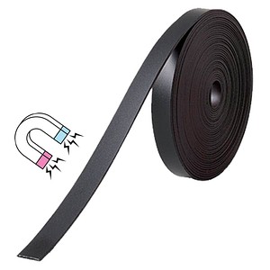 Nobo Magnetband - 10mm x 5m - Schwarz