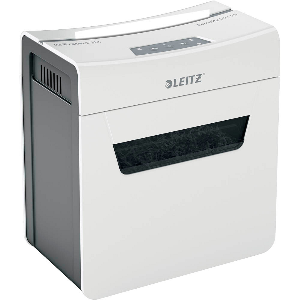 Leitz IQ Protect Premium Paper Shredder 10X P4 - View #2
