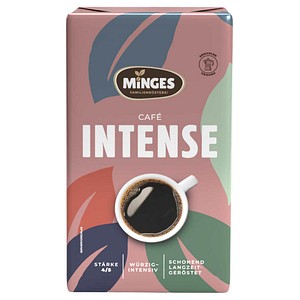 MINGES Intense Kaffeebohnen, Arabica- und Robustabohnen kräftig, 500 g
