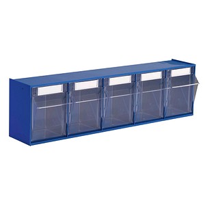 hünersdorff Sortimentskasten unbefüllt MultiStore 5x 1,0 l blau
