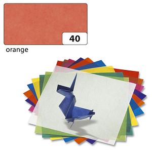 4001868825404 - Drachenpapier 70x100cm gefalzt auf 35x50cm 42g orange 82540 4001868825404 25 Bogen