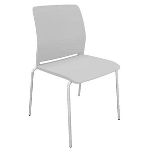 8052877357413 - Besucherstuhl Close grau chrom ohne Armlehnen 4-Fuß-Gestell 8052877357413 Quadrifoglio 8052877357413 - Besucherstuhl Close grau chrom ohne Armlehnen 4-Fuß-Gestell 8052877357413 Quadrifoglio