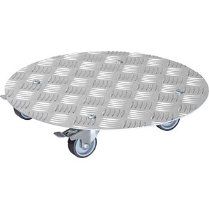 4001073393552 - Pflanzenroller GH 7002 Metall silber rund 380 x 75 cm 4001073393552 WAGNER design yourself