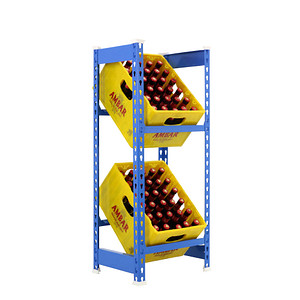 Simonrack Getränkekistenregal SIMONBOTTLE 2 8435104962398 blau 40,0 x 30,0 x 100,0 cm