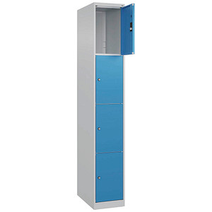 4067521349304 - Schließfachschrank Classic Plus lichtblau lichtgrau 080000-104-S10004 4 Schließfächer 300 x 500 x 1850 cm 4067521349304 C+P