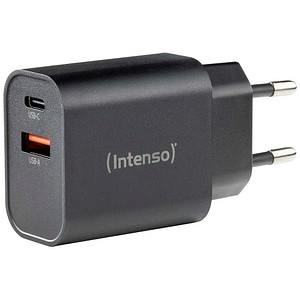 Intenso W30AC Ladeadapter schwarz, 30 Watt