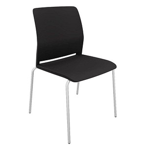 8052877357437 - Besucherstuhl Close schwarz chrom ohne Armlehnen 4-Fuß-Gestell 8052877357437 Quadrifoglio 8052877357437 - Besucherstuhl Close schwarz chrom ohne Armlehnen 4-Fuß-Gestell 8052877357437 Quadrifoglio