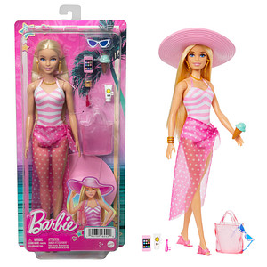 0194735162420 - Beach Day Doll With Swimsuit And Beach-Themed Accessories