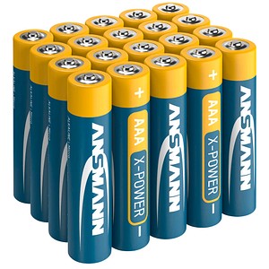 4013674003945 - AKTION 34 ANSMANN Batterien X-POWER Micro AAA 15 V + GRATIS BOSCH Schrauberbit-Set 32 Teile