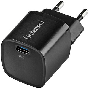 Intenso W30C² GaN Ladeadapter schwarz, 30 Watt