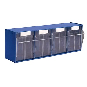 hünersdorff Sortimentskasten unbefüllt MultiStore 4x 2,1 l blau