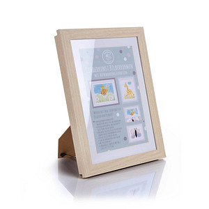 4251932322012 - Plakat-Klapprahmen 22001 beige A4 Holzrahmen 4251932322012 Handmade LULUBUG