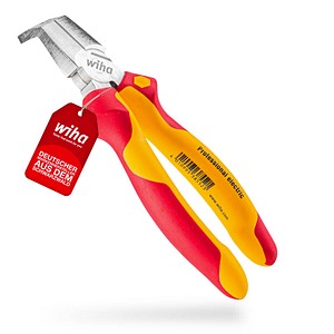 4010995388539 - Installationszange TriCut electric vde (38853) Seitenschneider + Abisolierzange + Abmanteln Elektrikerzange für Schalter + Steckdosen 170 mm - Wiha