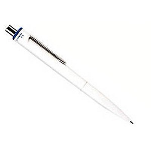 4004675132734 - Kugelschreiber K3 Biosafe Strichstärke M dokumentenecht Biokunststoff Schaft weiß Schriftfarbe blau 10 Stück