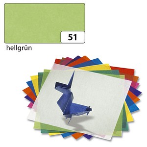 4001868825510 - Drachenpapier 70x100cm gefalzt auf 35x50cm 42g hellgrün 82551 4001868825510 25 Bogen
