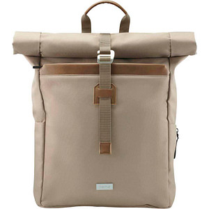 4047443517814 - Laptop-Rucksack Silvan Recycling-PET beige 220 l bis 410 cm (162 Zoll) 4047443517814 Hama
