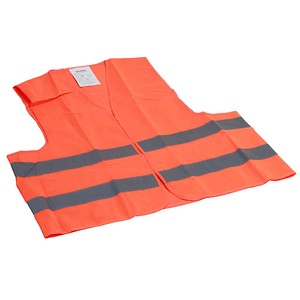 4011166131008 - Pannen-Warnwesten orange REF 13100 verpackt im Beutel 4011166131008 Leina-Werke
